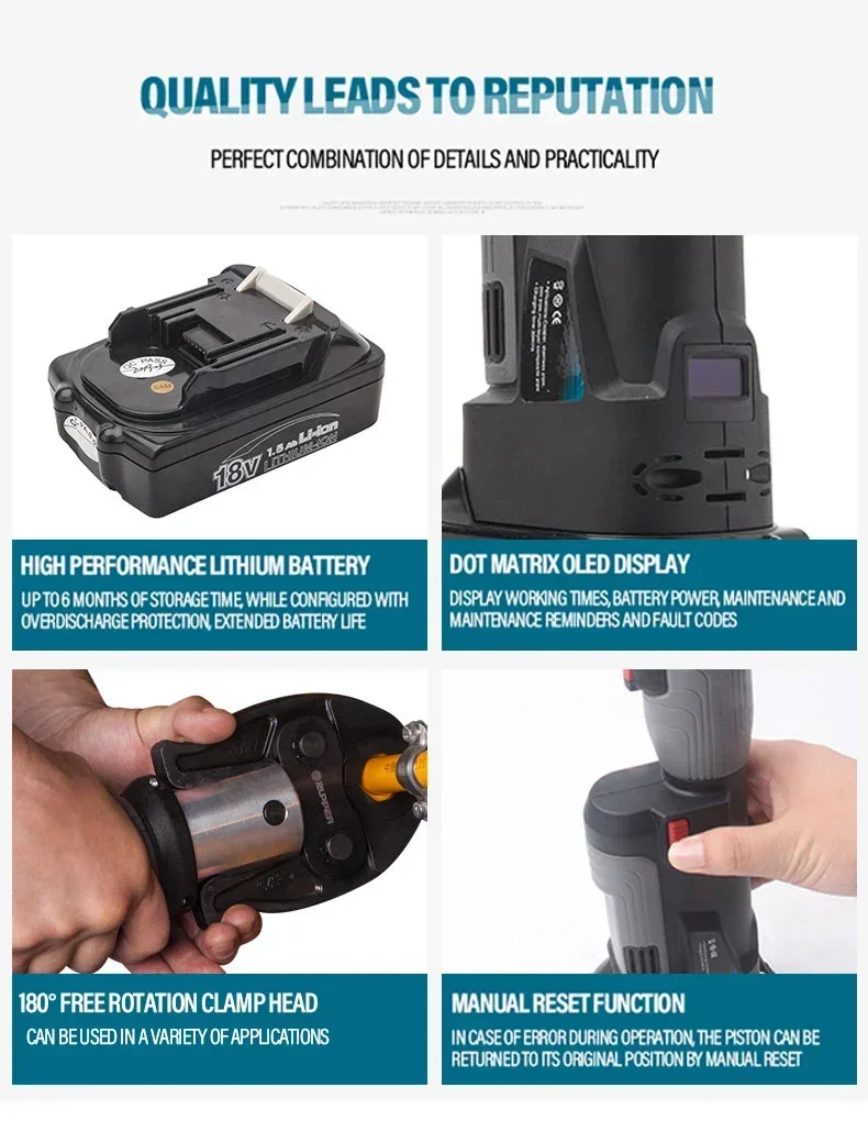 Power Tools In Electrical - 2026/샘플 가능 Zupper PZ-1930 유압 프레스