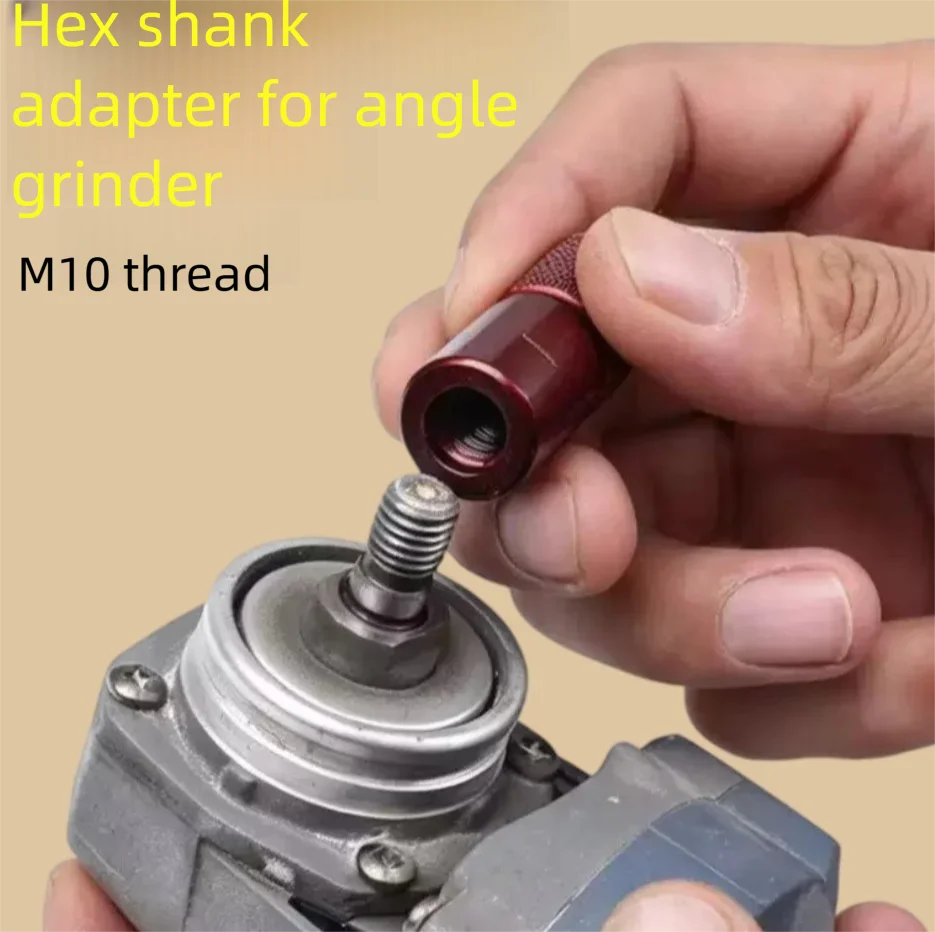 Power Tools In Electrical - 범용 M10 각도 연삭기에서 6.35mm 육각