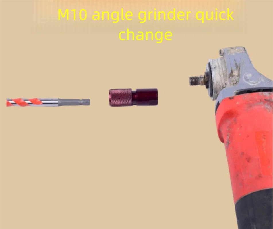 범용 M10 각도 연삭기에서 6.35mm 육각 축 드릴 - Power Tools In Electrical 리뷰 및 가격