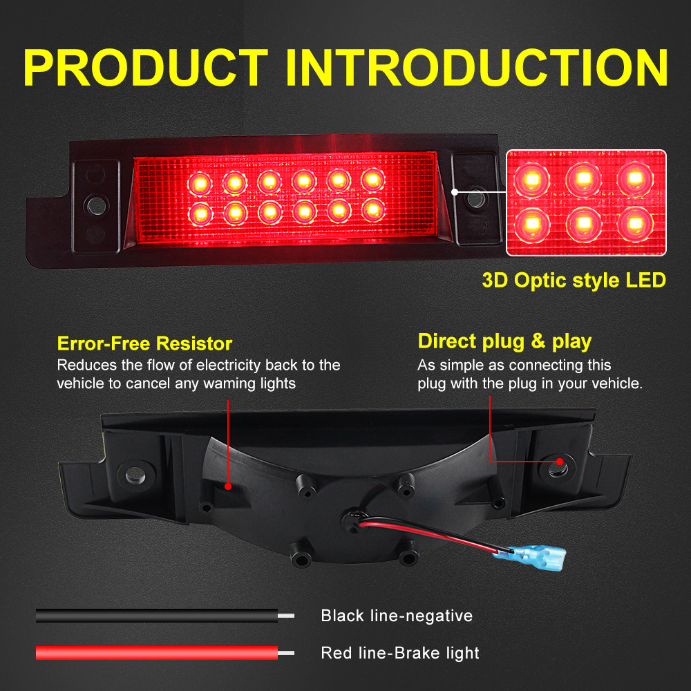 1Pcs 높은 마운트 LED 브레이크 램프 어셈블리 테 - Power Tools World 리뷰 및 가격
