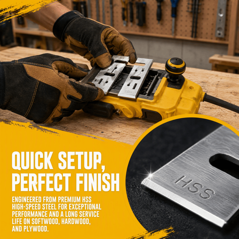 2pcs /4pcs 82mm 길이 대패날 3-1/4 인 - Planer Handheld Electric 리뷰 및 가격