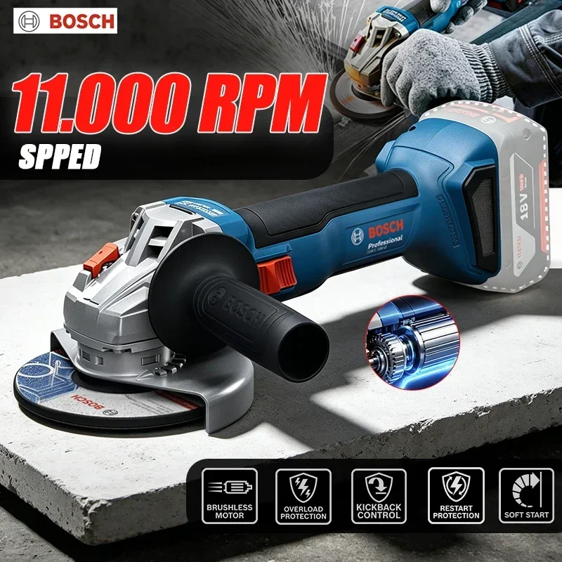BOSCH GWS 18V-8 무선 앵글 그라인더 18V - Power Tools Professional 리뷰 및 가격