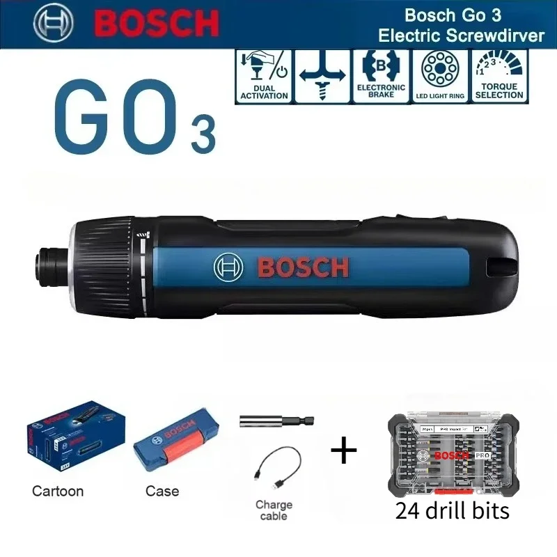 보쉬 GO 3 전동 드라이버 세트, 전문가용 무선 미니 - Power Tools Professional 리뷰 및 가격