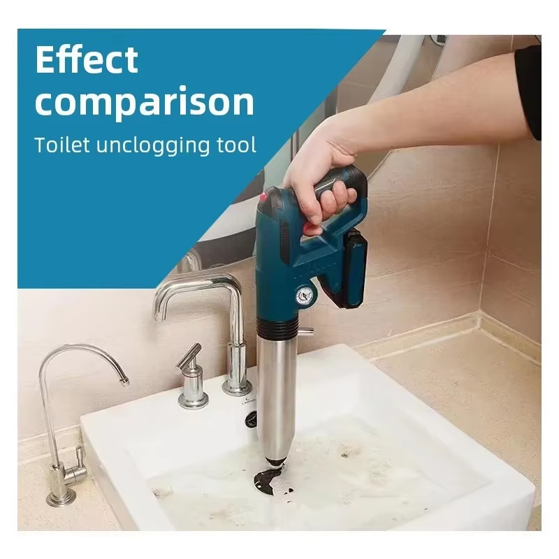 전동 에어 플런저 변기 막힘 제거 도구 - 강력한 배관 - Power Tools In Electrical 리뷰 및 가격
